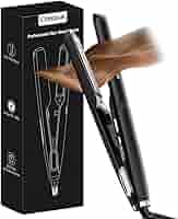 Chimpuk Professional Flat Iron Hair Straightener, 2 in 1